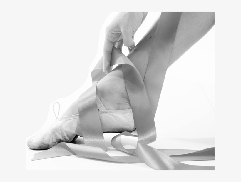 First Pointe Ballet Shoe - Lettering Stephany, transparent png download