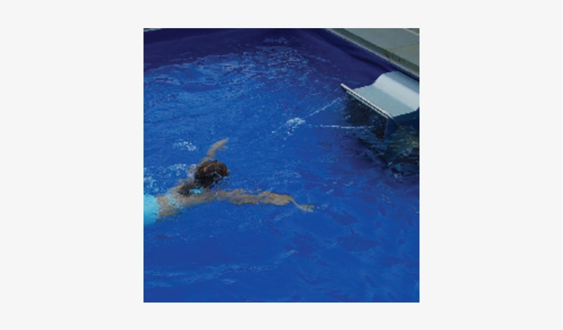 Dolphin Fastlane And Swimmer - Swimming Pool, transparent png download