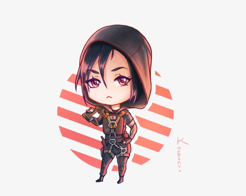 Chibi Hibana By Korezky Tom Clancy's Rainbow Six, Rainbow - Rainbow Six Siege Hibana Chibi, transparent png download
