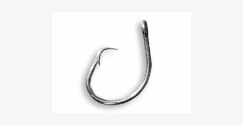 How To Choose The Best Hook For Plastic Jerk Baits - Mustad Circle Hooks - Tinned - 100 Pk - 10/0, transparent png download