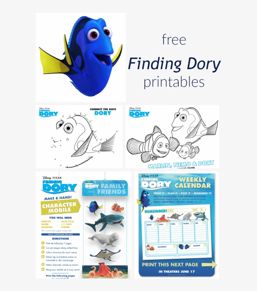 Finding Dory Collage - Finding Dory - Bodysuit Or T-shirt, transparent png download