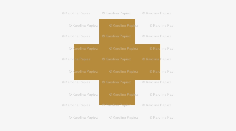 Golden Cross On White - Botiquin De Enfermeria Animado, transparent png download