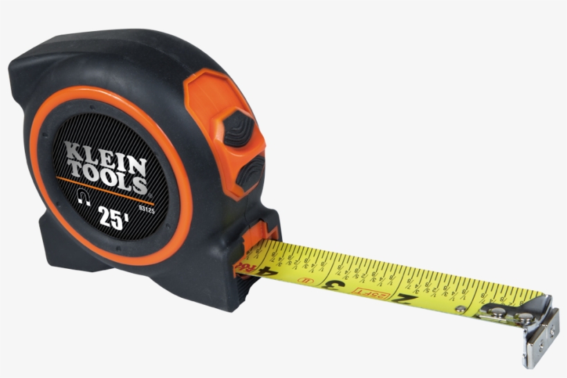 Png 93125 - Klein Tools 30foot Magnetic Tape Measure With Double, transparent png download