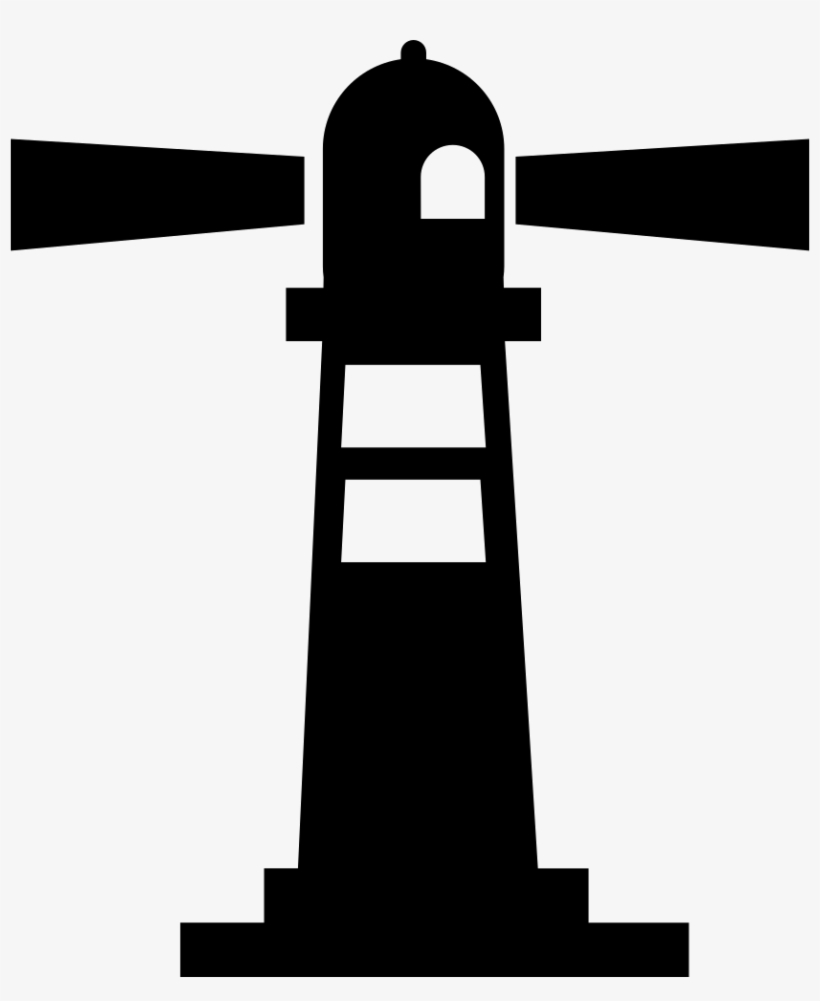 Lighthouse With Flashing Lights - Icono Faro Png, transparent png download