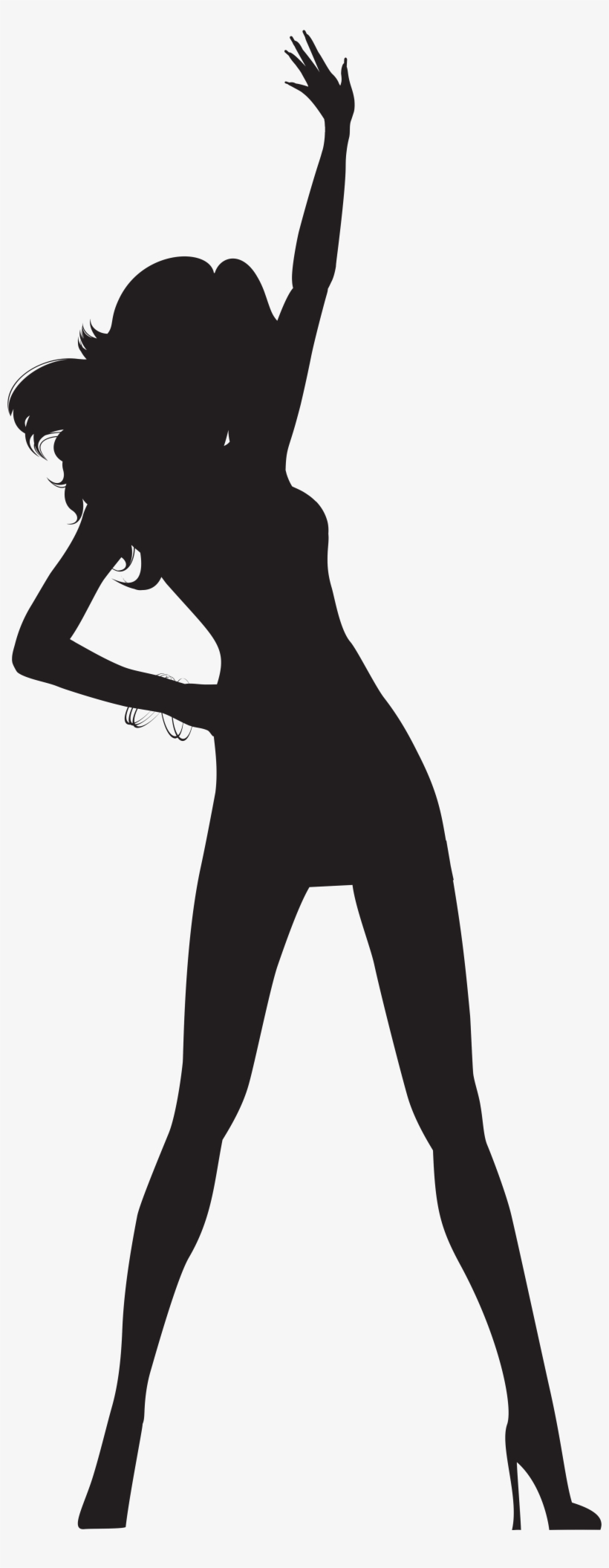 Dancers Silhouette Images At Getdrawings - Woman Silhouette, transparent png download