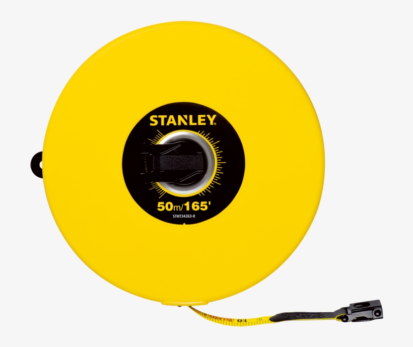 Stanley Fiberglass Long Tape Measure - Stanley 50m Tape Measure, transparent png download