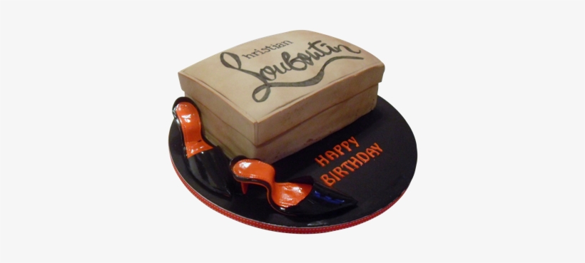 Designer Shoes And Shoe Box Birthday Cake - Cake, transparent png download