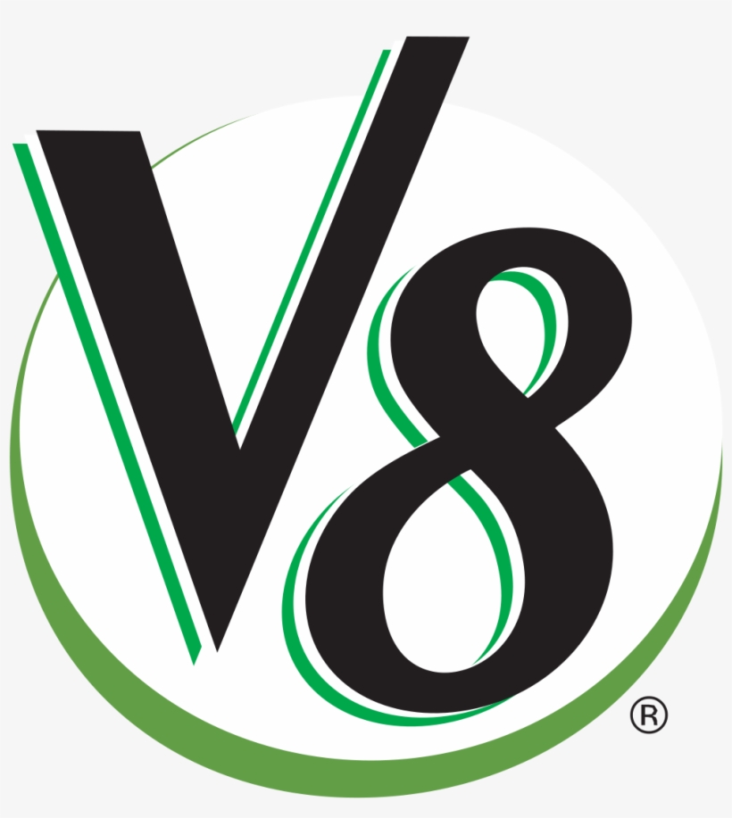 V8 Juice Logo, transparent png download