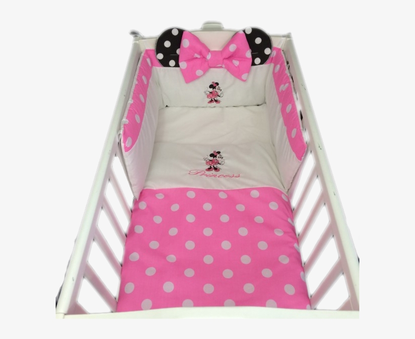 Personalised Girls Cot / Crib Set - Infant Bed, transparent png download
