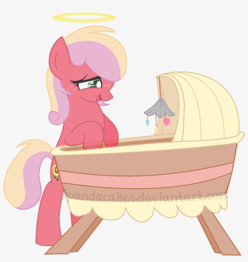 Ipandacakes, Crib, Earth Pony, Female, Ghost, Halo, - Cartoon, transparent png download
