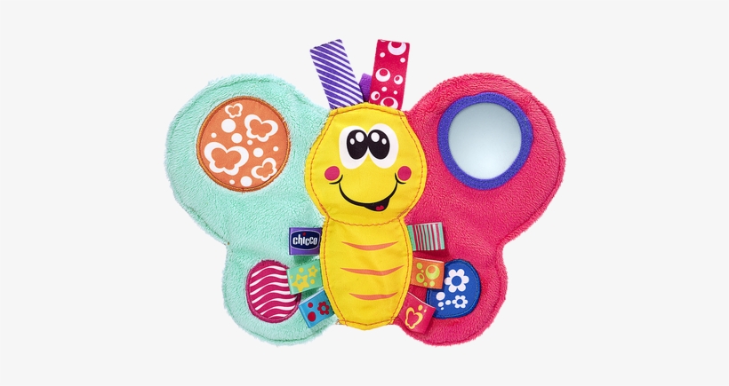 Baby Senses Rattle Butterfly Daisy - Artsana Germany Gmbh Chicco 00007893000000 Label Animal, transparent png download