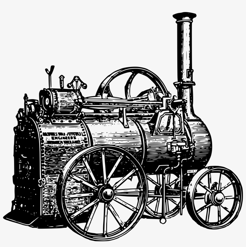 Svg Transparent Portable Engine Icons Png Free Downloads - Steam Engine Png, transparent png download
