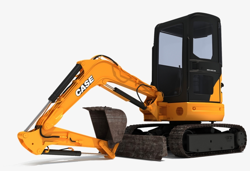 2015 Case Cx36b Mini Excavator - Vehicle Construction Site 3d Model, transparent png download