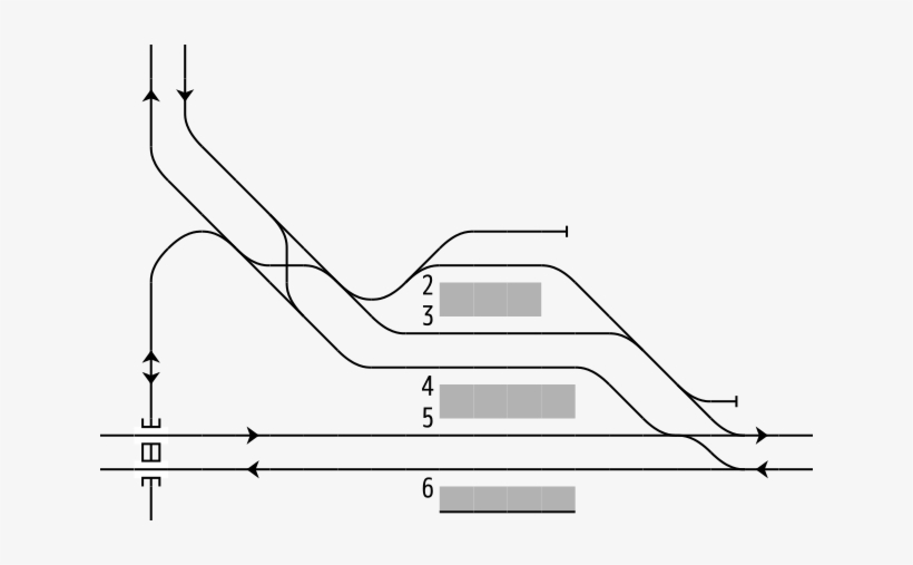 320 × 213 Pixels - 吉田 駅 配線 図, transparent png download