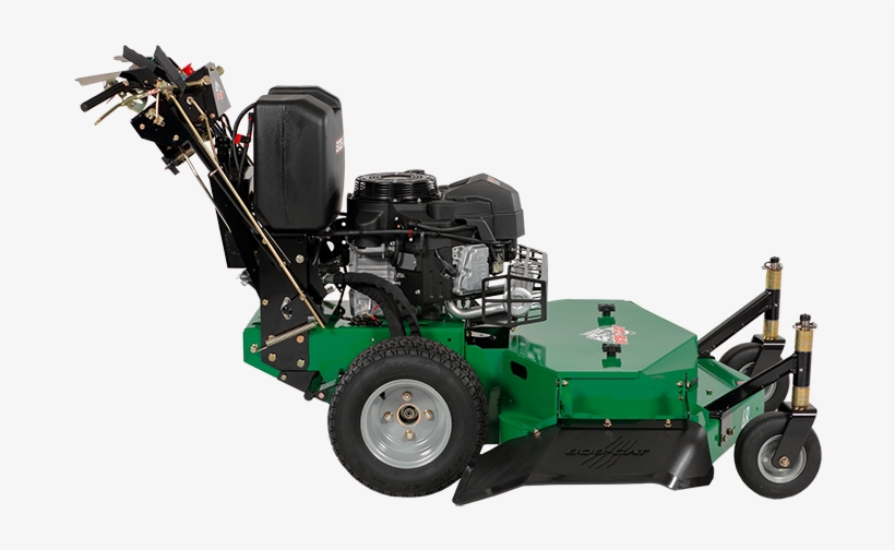Hydro Fixed Deck Walk Behind Chute Side View - Bobcat Walk Behind Mower, transparent png download