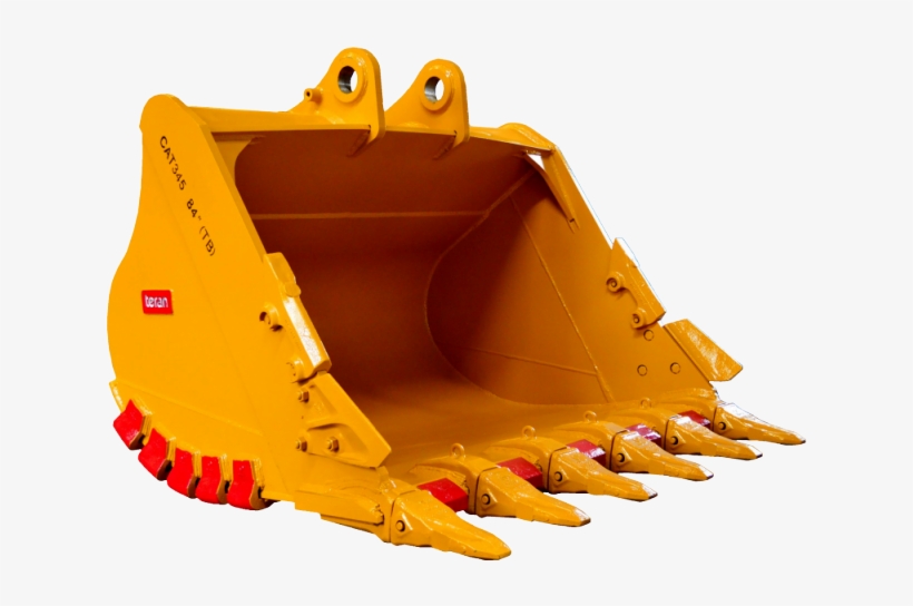 Excavator-buckets - Bucket, transparent png download