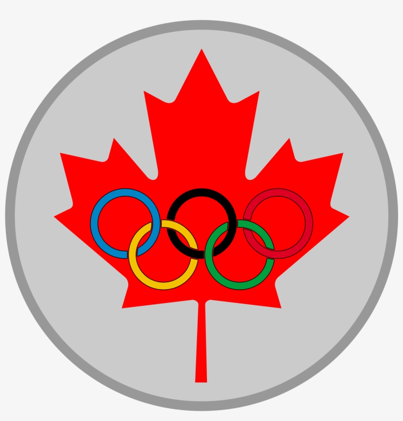 Maple Leaf Olympic Silver Medal - Flag: Coastguard Flag Of Canada, transparent png download