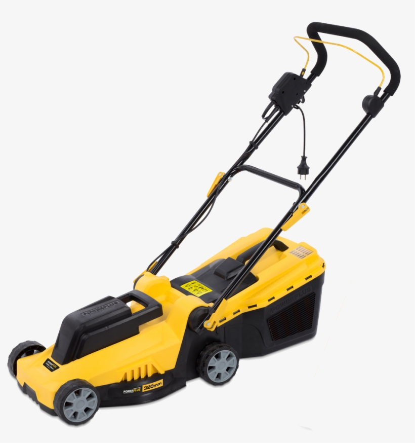 Powerplus Electric Lawnmower 1200w - Stand, transparent png download