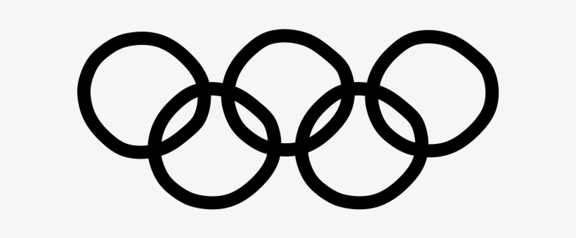 Olympic Rings Rubber Stamp - Seoul 1988 Olympics Poster, transparent png download