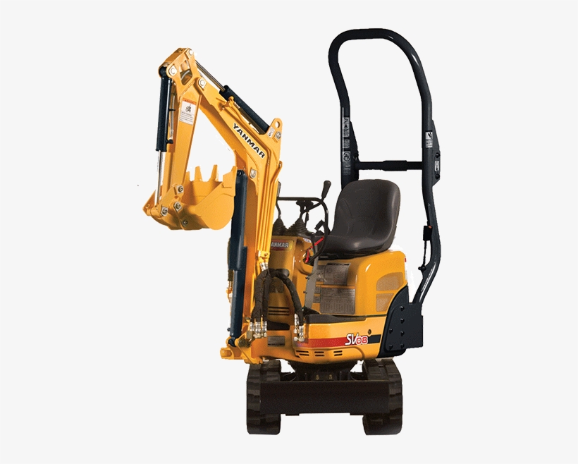 Excavators - Yanmar Sv08, transparent png download
