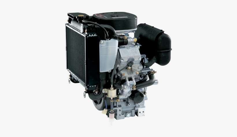 Fd Series 4 Stroke Engines For Zero-turn , Riding Lawn - Kawasaki Engine, transparent png download