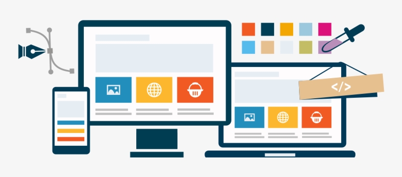 Atlanta Web Design - Responsive Web Design Logo, transparent png download