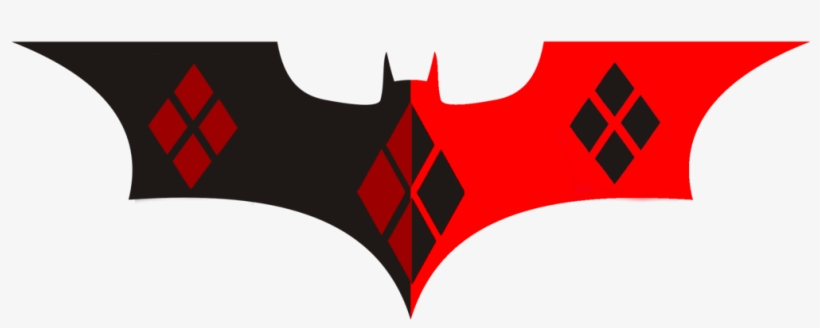 Batman Logo By Xlexierusso - Harley Quinn Batman Symbol, transparent png download