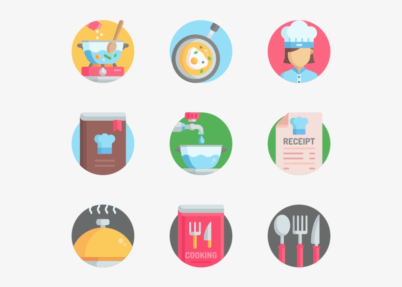 Cooking 50 Icons - Cooking Png, transparent png download