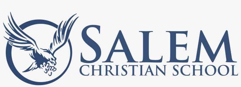 Salem Eagle Logo Landscape - Salem Christian School Logo, transparent png download