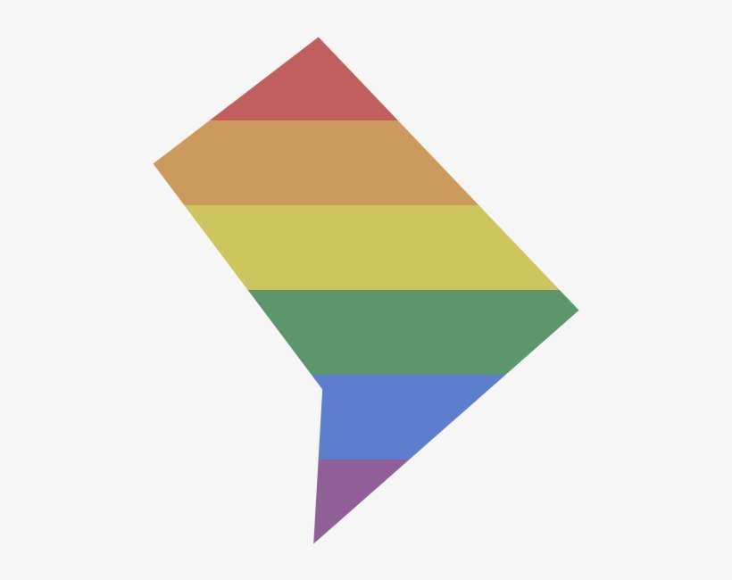 Lgbt Washington, D - Triangle, transparent png download