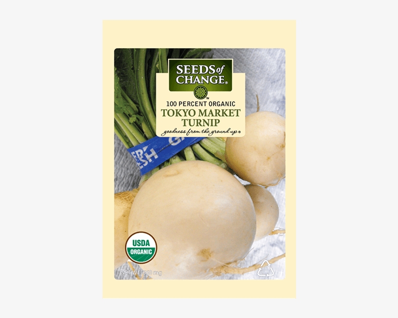Organic Tokyo Market Turnip Seeds - Usda Organic, transparent png download