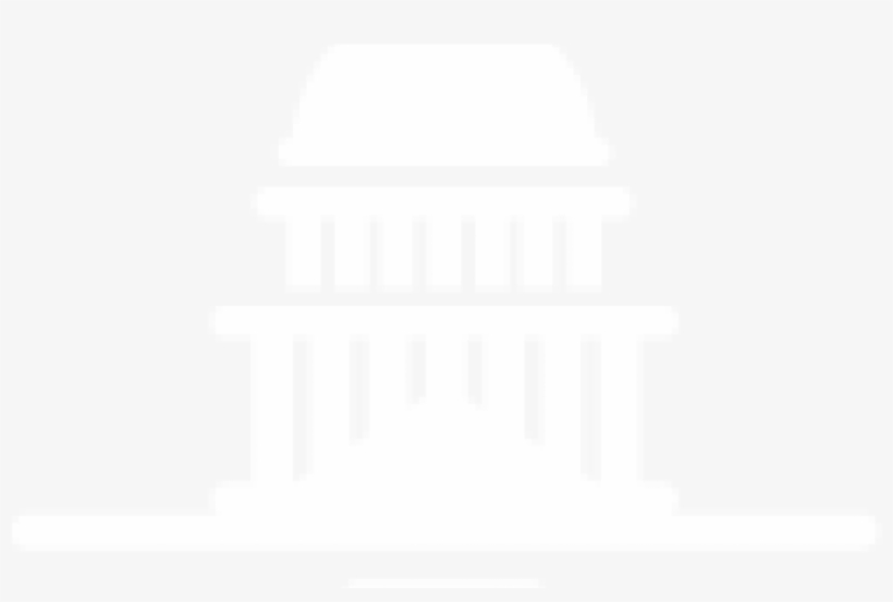 Capitol - Capitol Building Icon White Png, transparent png download