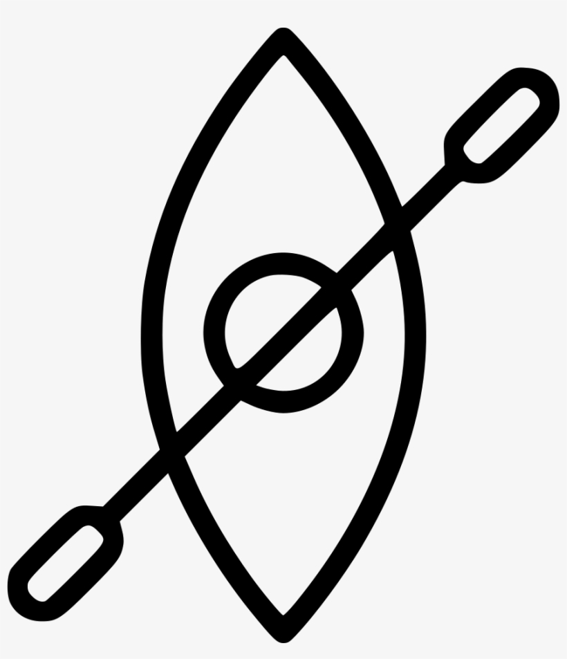 Kayak Boat Water Swim Paddle Comments - Icon, transparent png download