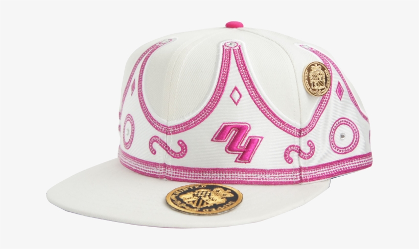 Exclusive Royalty Pink And White Crown - Baseball Cap, transparent png download