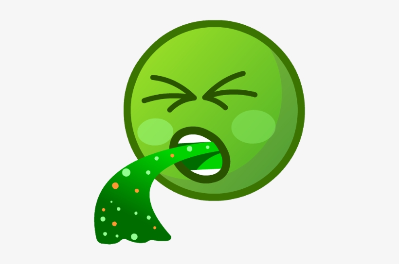 Emoticon Sick - Smiley Qui Vomi Png, transparent png download