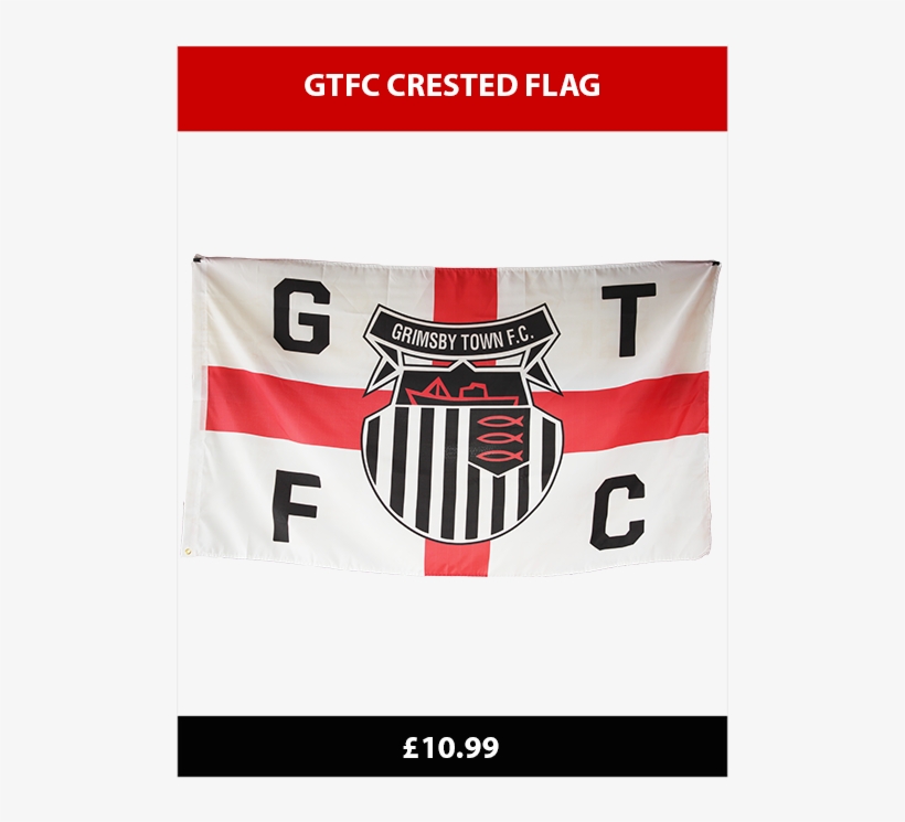 Grimsby Town England Flag - Grimsby Town Flag, transparent png download