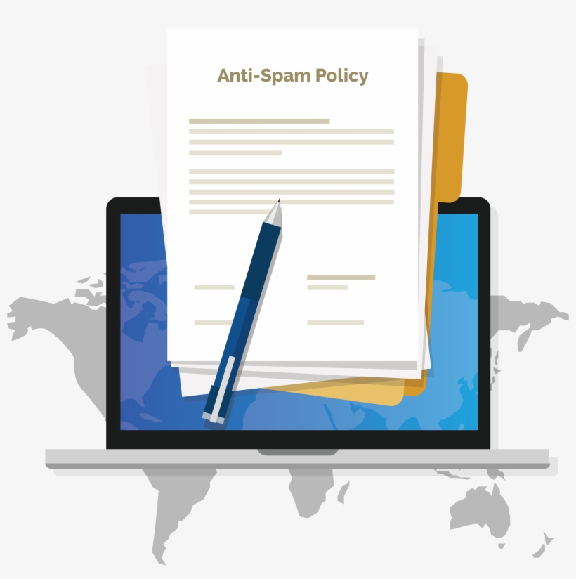 Please Read The Following Anti-spam Policy Carefully - Diagram, transparent png download
