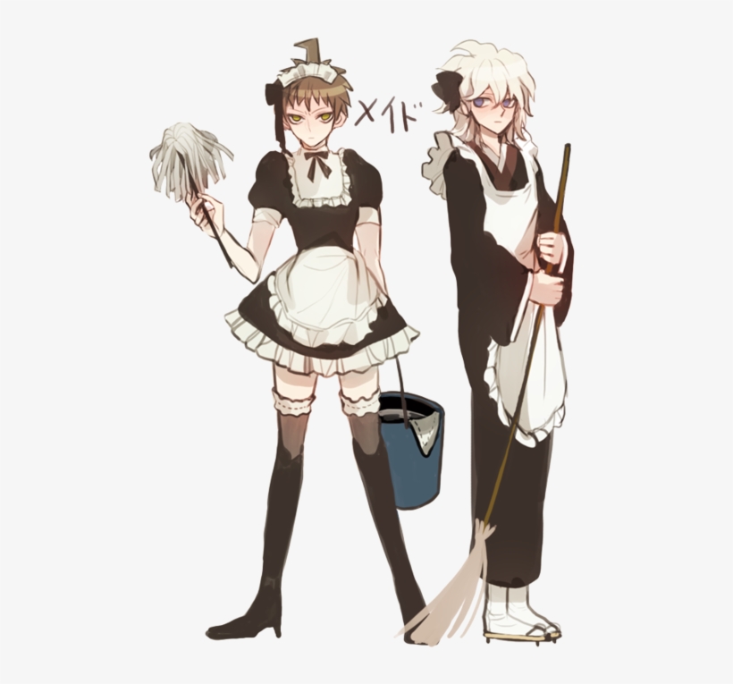 View Samegoogleiqdbsaucenao Large , - Komaeda Nagito Maid, transparent png download