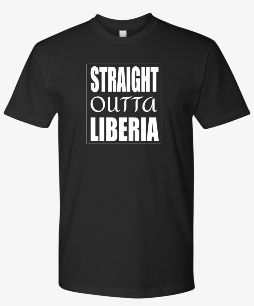 Straight Outta Liberia Men's T-shirt - Echo And The Bunnymen Tour Merch, transparent png download
