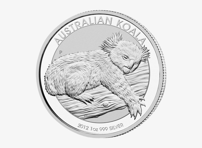 118055 Rev-570 - Australian Koala Silver Coin 1kg, transparent png download
