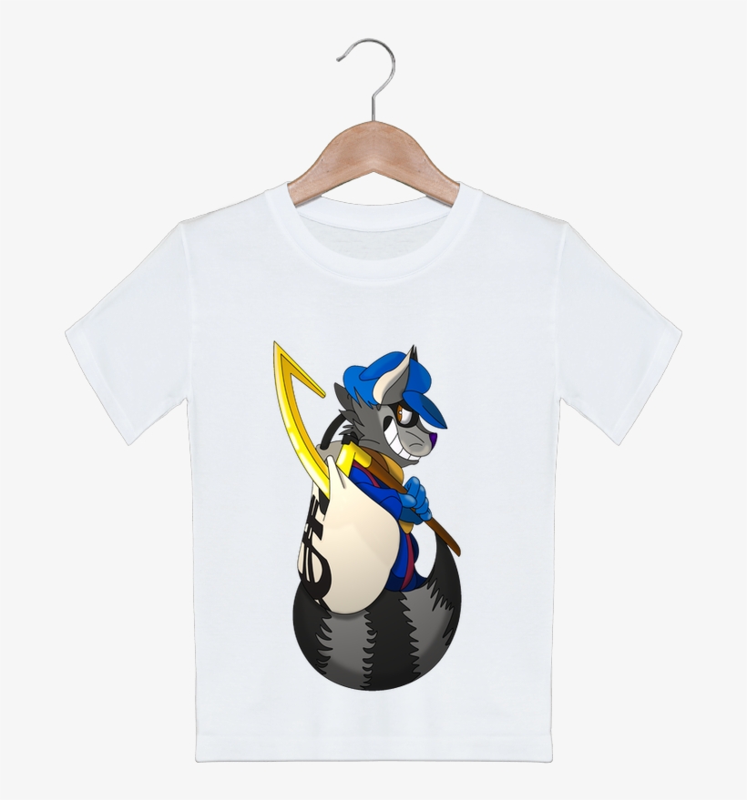 T-shirt Garçon Motif Sly Cooper La Taverne Du Geek - T-shirt, transparent png download
