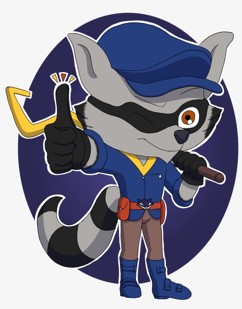 Diligently On Bringing Sly Cooper To The Small Screen - Cartoon, transparent png download