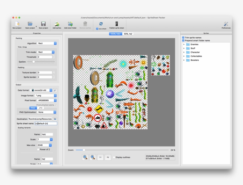 Screen Shot 2016 12 08 At - Free Sprite Sheet Packer, transparent png download