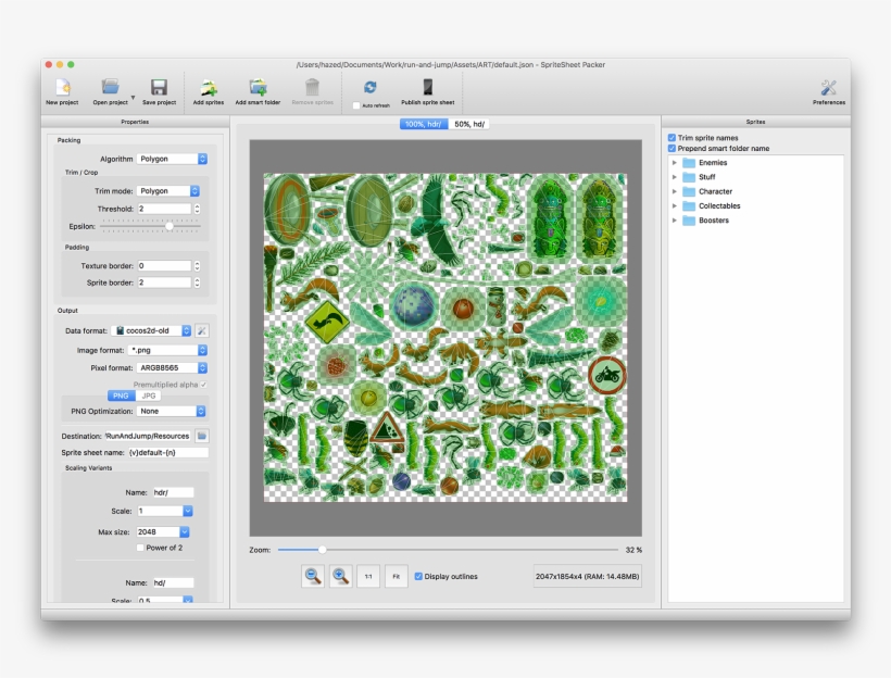 Screen Shot 2016 12 08 At - Sprite Sheet Packing Algorithm, transparent png download