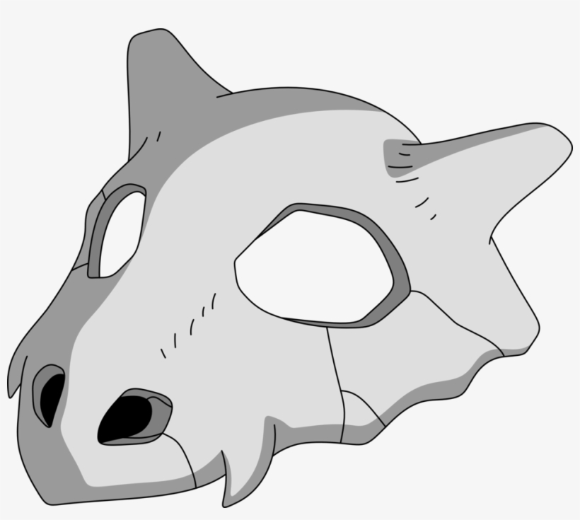 Png - Cubone Skull Png, transparent png download