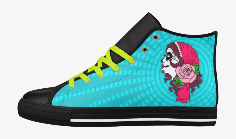 Sugar Skull Converse - Smile, transparent png download