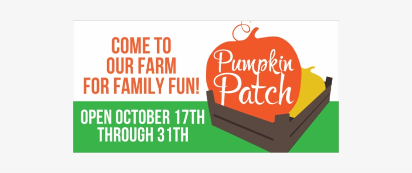 Come To Our Farm For Family Fun Pumpkin Patch Vinyl - Administration For Children And Families, transparent png download