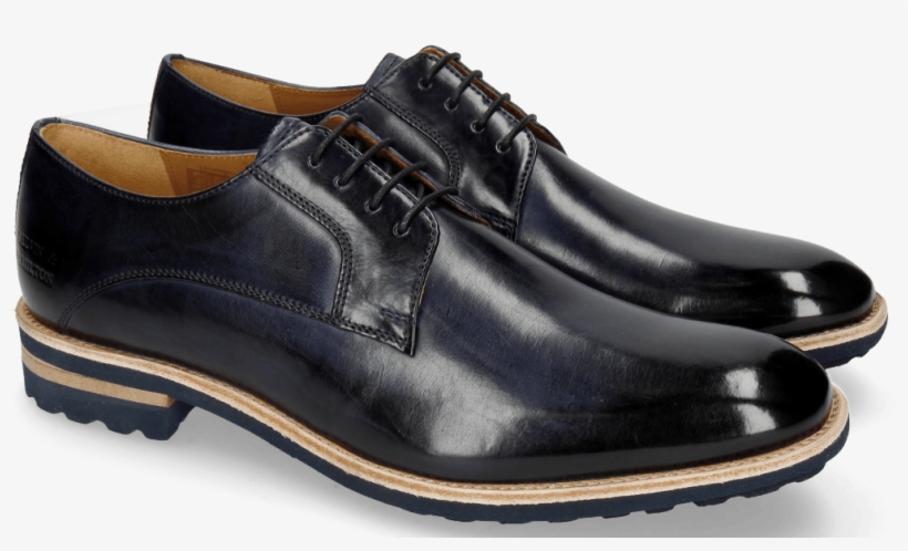 Derby Shoes Eddy 8 Navy Aspen Navy - Melvin & Hamilton, transparent png download