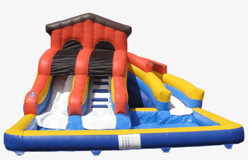 Water Park Front View - Inflatable, transparent png download