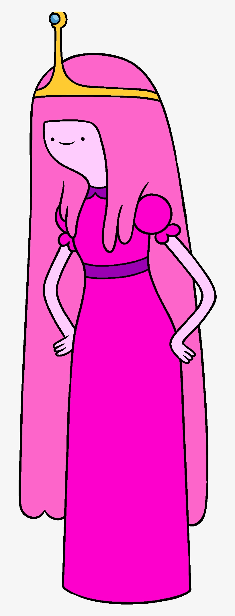 Princess Bubblegum Adventure Time Princess Bubblegum Png Transparent Png 713x2079 Free Download On Nicepng